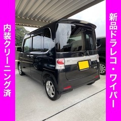 H21 ダイハツ タント カスタムL/車検満タン/19万km/内装クリーニング済/新品ドラレコ、ワイパーの画像