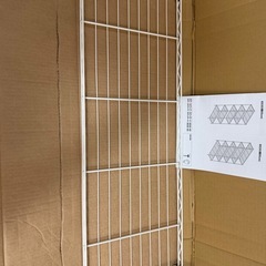 新品未使用　ニトリ スチールラックSTANDARD 85cm棚板の画像