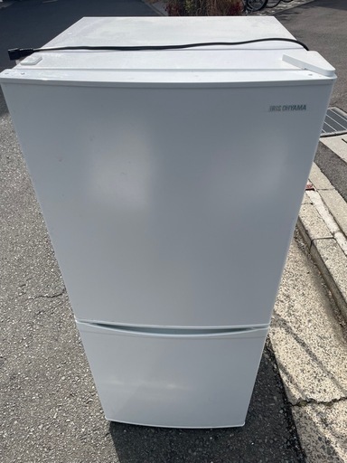 2020年製 アイリスオーヤマ 142L 2ドア 冷蔵庫 IRSD-14A-W