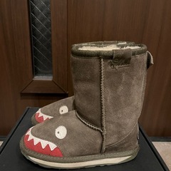 （美品）エミュー キッズブーツ 15センチ  の画像
