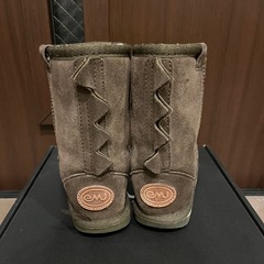 （美品）エミュー キッズブーツ 15センチ  の画像