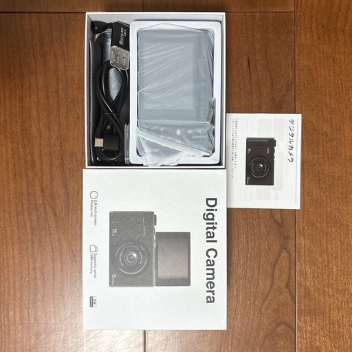 デジカメ⭐️5K 7500万画素 デジタルカメラ 180度回転可能 スクリーン