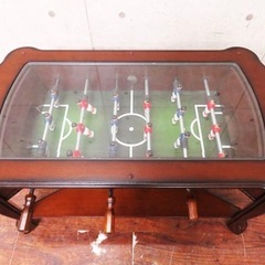 アンティーク サッカーゲームテーブルの画像