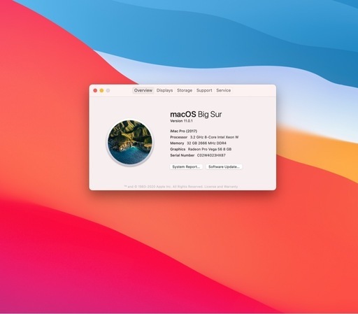 【美品】iMac Pro 27インチ / 32GB / 1TB SSD / スペースグレー