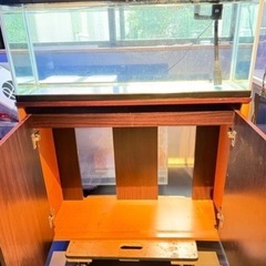 【決まりました】水槽と水槽台 2点セットの画像