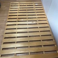 ✨ニトリ セミダブル マットレス＋すのこベッド セット 7,000円✨の画像