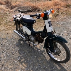 c50 スーパーカブ50 キャブ 実働書付の画像