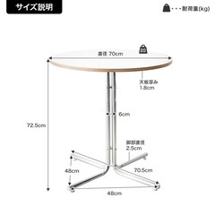 決定済テーブルセットの画像