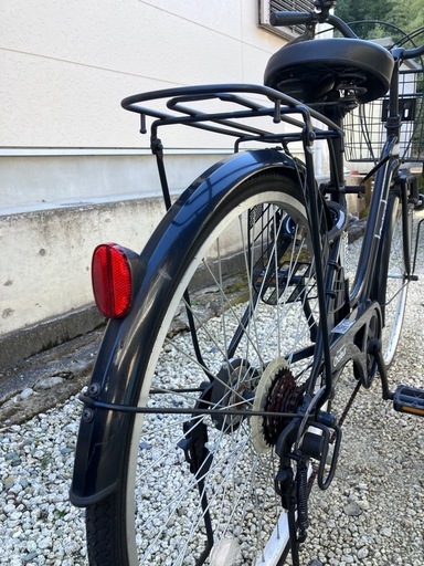 687、ママチャリ26インチブラック