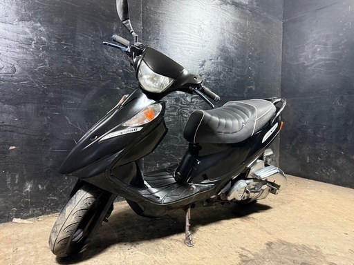 ★支払総額8.8万円★関東圏内即日配送可能！ 全車走行テスト済み！ スズキ アドレスV125G 黒 CF4EA 人気のV125！ Gタイプ！ 4ストインジェクション！ 集中キー！ 社外マフラー！ セキュリティアラーム付き！