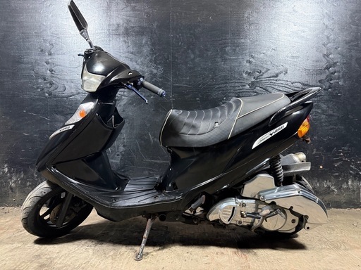 ★支払総額8.8万円★関東圏内即日配送可能！ 全車走行テスト済み！ スズキ アドレスV125G 黒 CF4EA 人気のV125！ Gタイプ！ 4ストインジェクション！ 集中キー！ 社外マフラー！ セキュリティアラーム付き！