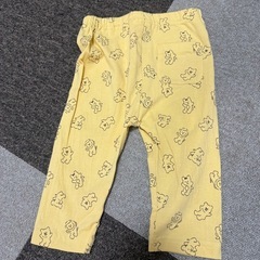 子供　　黄色　ズボンの画像