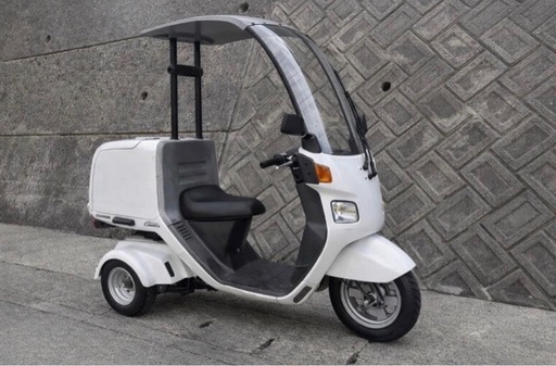 ホンダジャイロキャノピー TA03 4スト メーター表示53000キロ　整備済み　配達　ウーバー