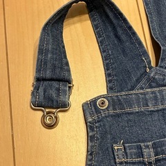 Right-on オーバーオール スカート 120の画像