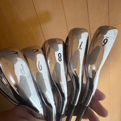 テイラーメイド　グローレアイアンセット　5本　フレックスRの画像