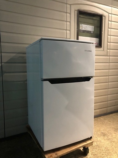 【極美品✨】Hisense 2ドア冷凍冷蔵庫　93L 2020年製　HR-B95A