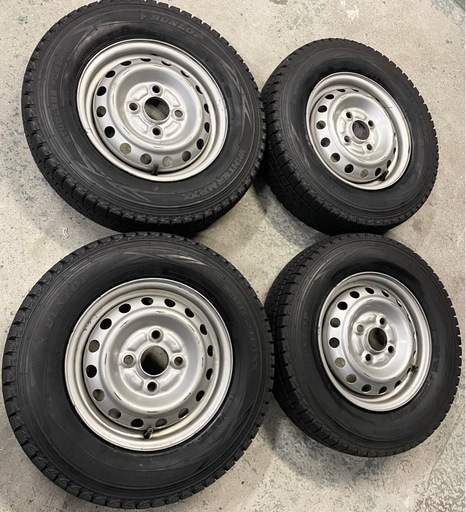 超バリ山　12インチ　軽トラ　アクティ　145R12 6PR