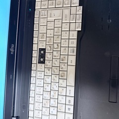 Fujitsu ノートパソコン ジャンク扱い 6年使用の画像