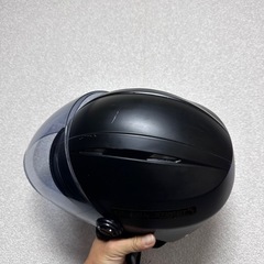 ヤールーヘルメット　黒の画像