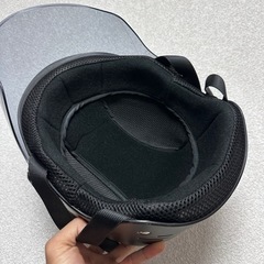 ヤールーヘルメット　黒の画像