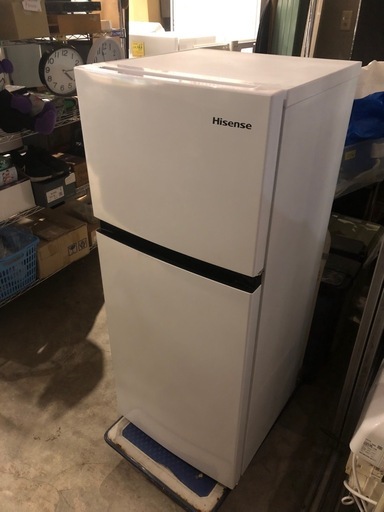 【美品✨】Hisense ノンフロン冷凍冷蔵庫　120L 2021年製　HR-B1202
