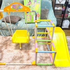 ジャグルジムブランコ付きの画像