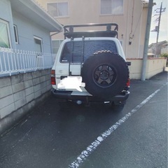 トヨタ ランドクルーザー80 vx mt 純正前後デフロックの画像