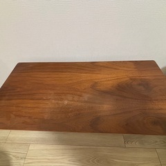 折りたたみ式ローテーブル　木製の画像