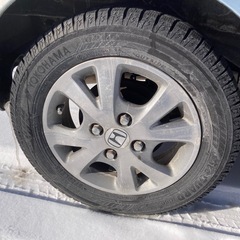 値下　バリ溝スタッドレス付　ライフパステル　検R8年5月の画像