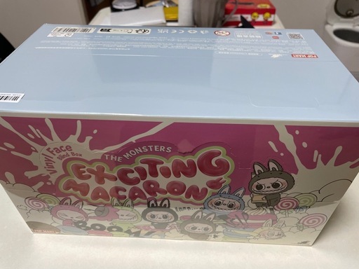 「シュリンク付きのBOX」LABUBU EXCITING MACARON