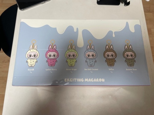 「シュリンク付きのBOX」LABUBU EXCITING MACARON