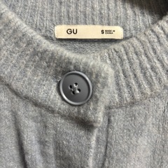 　GUレディース　カーディガン　水色の画像