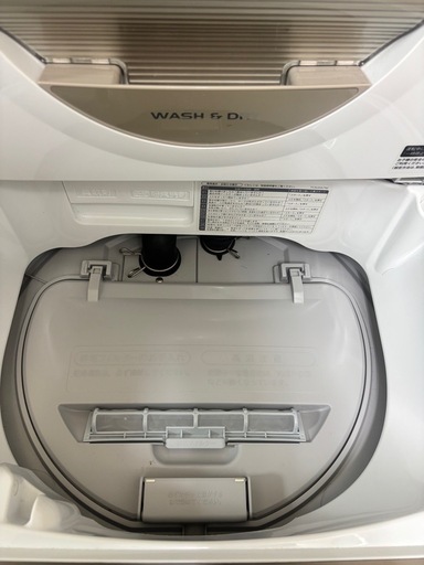 【受け渡し先決定済み】シャープ縦型洗濯機