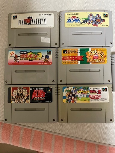 スーパーファミコンまとめ売り