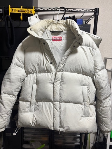 DIESEL ディーゼル　白ダウン　アウター