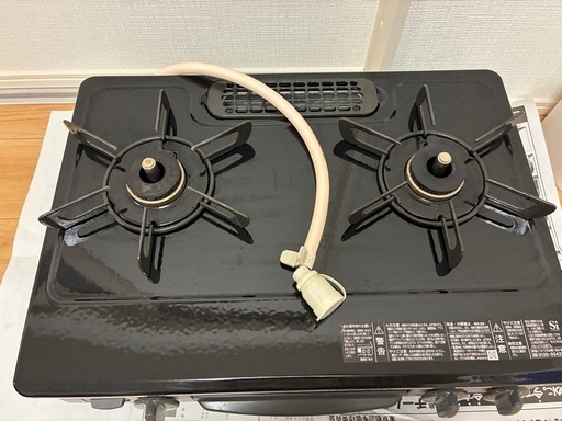 【再販売！~3/14】コンパクトガスコンロ56cmリンナイ RTE565PBKL