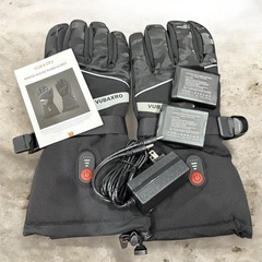 ＊新品＊　電熱グローブ Lサイズ バッテリー2個付き 3段階調温  スマホ操作可能③の画像