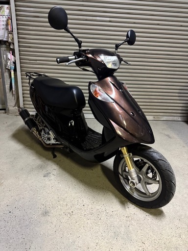 売約済みアドレスv125 k7 外装インナー新品　マフラー　　12インチ化　実動