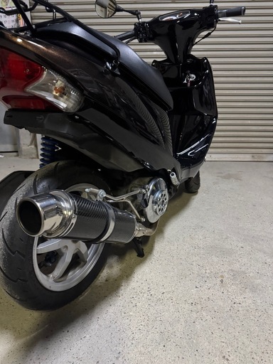 売約済みアドレスv125 k7 外装インナー新品　マフラー　　12インチ化　実動 売約済みアドレスv125 k7 外装インナー新品マフラー12インチ化実動 (NS