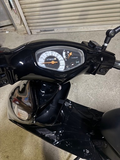 売約済みアドレスv125 k7 外装インナー新品マフラー12インチ化実動 (NS