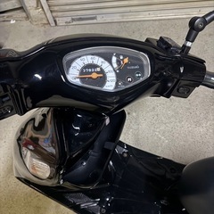 アドレスv125 k7 外装インナー新品　マフラー　　12インチ化　実動の画像