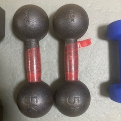 ダンベルセット　10キロ　7.5キロ　5キロ　3キロ
の画像