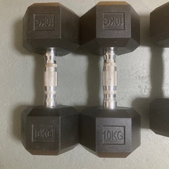 ダンベルセット　10キロ　7.5キロ　5キロ　3キロ
の画像