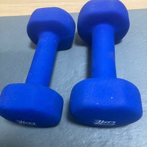 ダンベルセット　10キロ　7.5キロ　5キロ　3キロ
