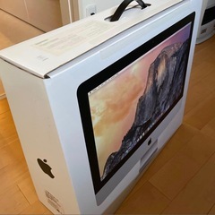 Apple iMac 購入時の梱包のままの画像