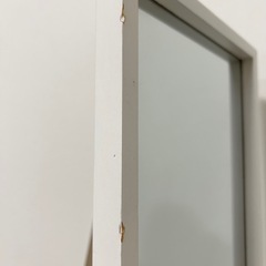 ニトリ全身鏡ホワイトの画像