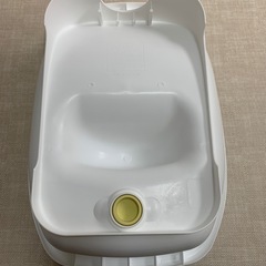 ベビーバス　プラスチック　ホワイトの画像