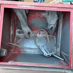 KIKAIYA サンドブラストキャビネット サンドブラスター 塗装落とし 錆落とし下地処理 表面加工 現状渡し ジャンク品の画像