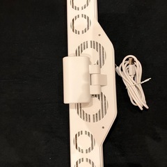 モニター掛け式扇風機　usb　ホワイトの画像