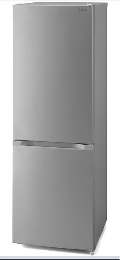 中古　アイリスオーヤマ　冷蔵庫　シルバー 全容量231Ｌ